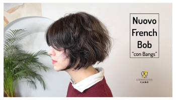 Tutorial Taglio Sartoriale Nuovo French Bob con Bangs