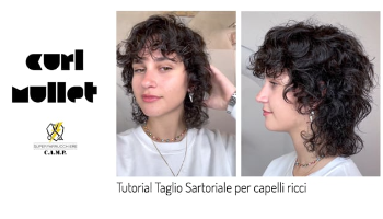 Tutorial Taglio Sartoriale Curl Mullet