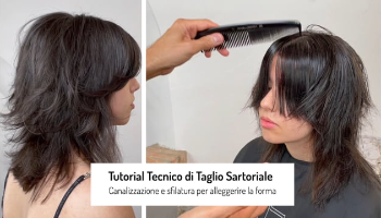 Tutorial Tecnico Taglio Sartoriale  "Canalizzazione & Sfilatura a forbice"