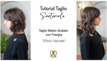 Tutorial Taglio Sartoriale Medio Scalato "Effetto Naturale"