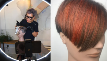 Colore Creativo per Taglio Corto (Tecnica Melting Red)