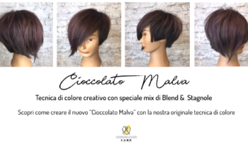 Tutorial Colore Creativo "Cioccolato Malva"