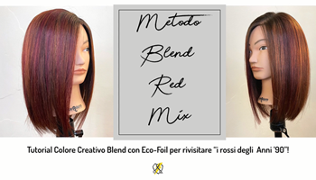 Tutorial Colore Creativo Metodo Blend "Red Mix”