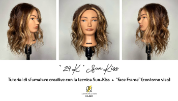 Tutorial Colore Creativo Sun Kiss 24K + Face Frame