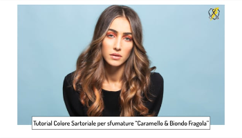 Tutorial Colore Essenza Caramello e Biondo Fragola