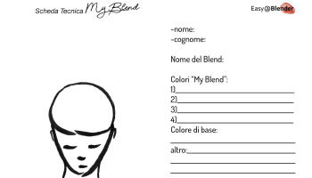 Scheda Cliente Salone MyBlend