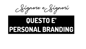 Questo è Personal Branding