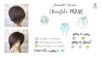 Scheda Colore Cioccolato Malva