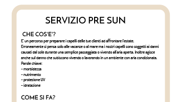 Scheda Servizio Pre Sun