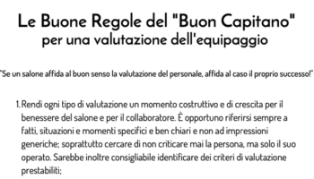 Le Buone Regole del Buon Capitano