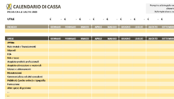 Flusso Cassa 2025 CAMP