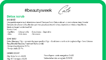 Scheda Tecnica Beauty Weeks Cute